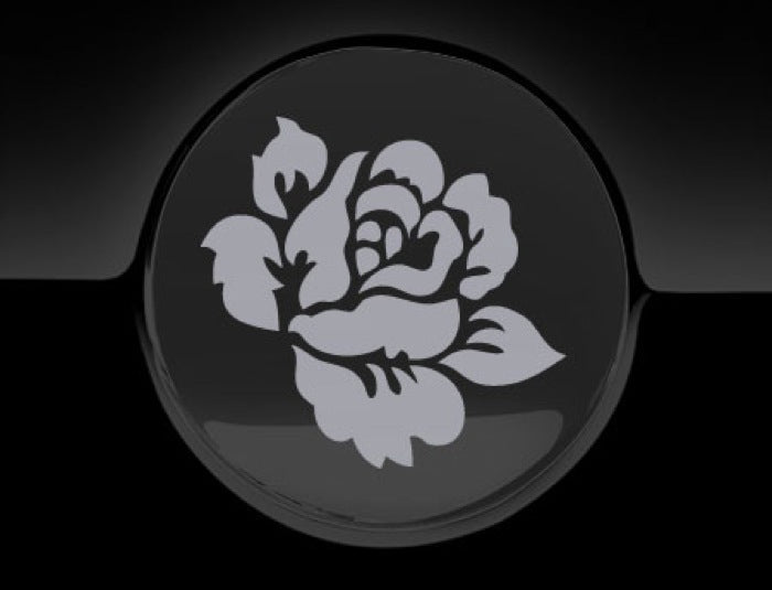 English Rose Fuel Cap Cover Car Sticker