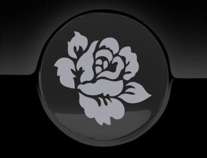English Rose Fuel Cap Cover Car Sticker