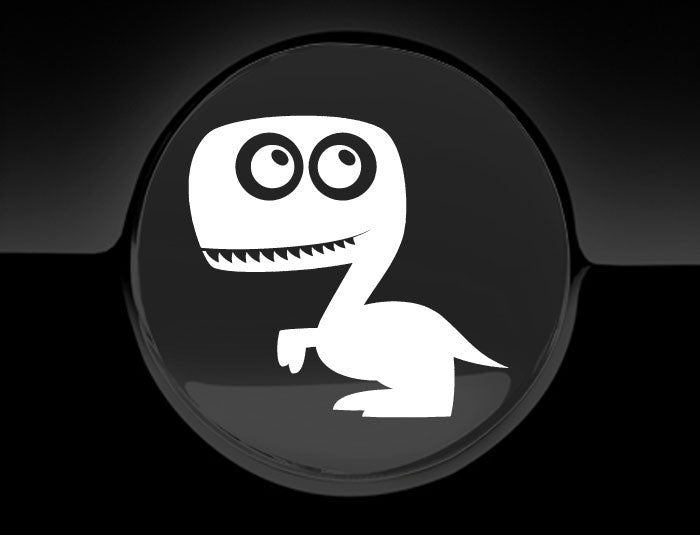 Adorable Dinosaur Fuel Cap Car Sticker