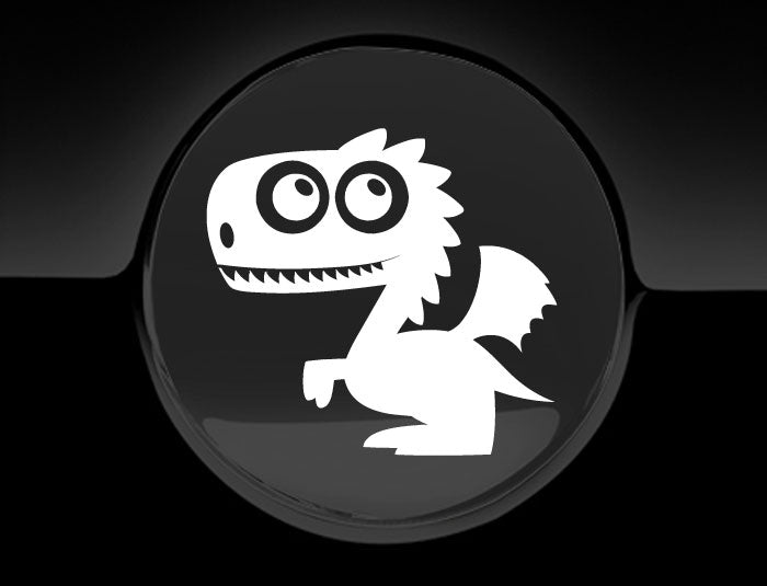 Adorable Dragon Fuel Cap Car Sticker
