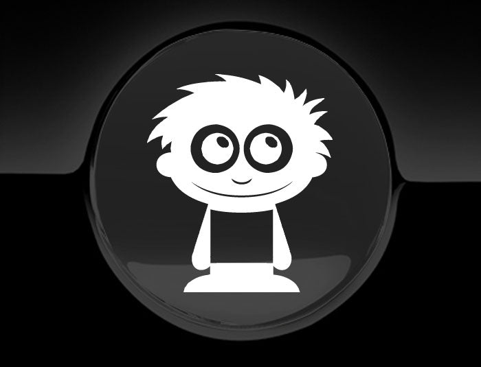 Adorable Kid Fuel Cap Car Sticker