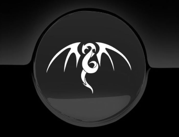 Tribal Dragon Fuel Cap Cover Car Sticker