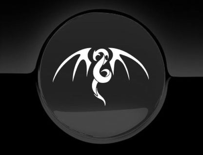 Tribal Dragon Fuel Cap Cover Car Sticker