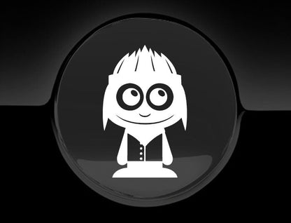 Adorable Chief Fuel Cap Car Sticker