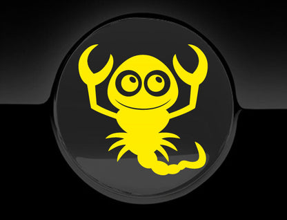 Adorable Scorpion Fuel Cap Car Sticker