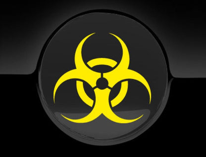 Biohazard Fuel Cap Cover Car Sticker