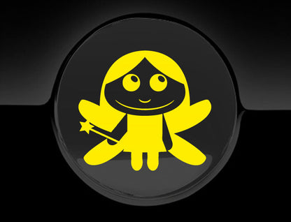 Adorable Fairy Fuel Cap Car Sticker