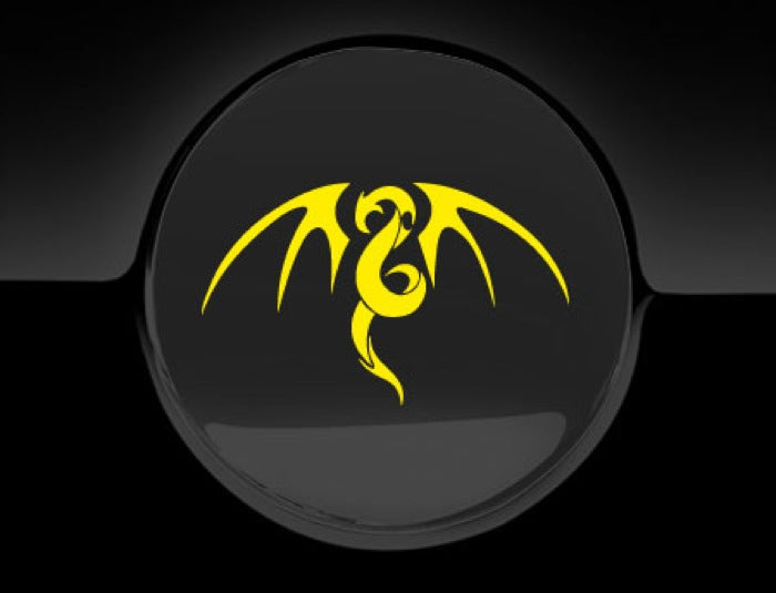 Tribal Dragon Fuel Cap Cover Car Sticker