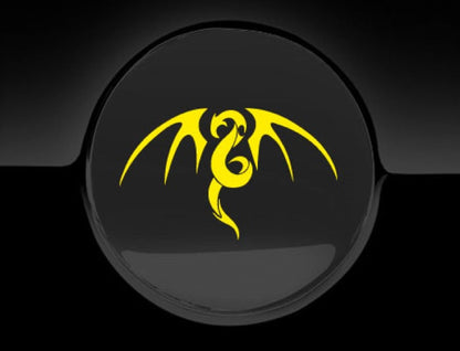 Tribal Dragon Fuel Cap Cover Car Sticker