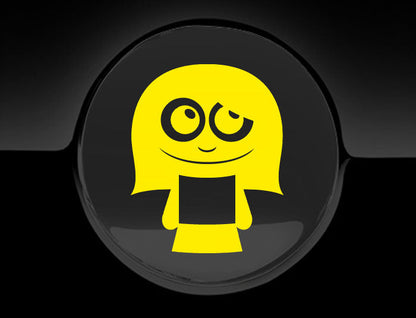 Adorable Mom Fuel Cap Car Sticker