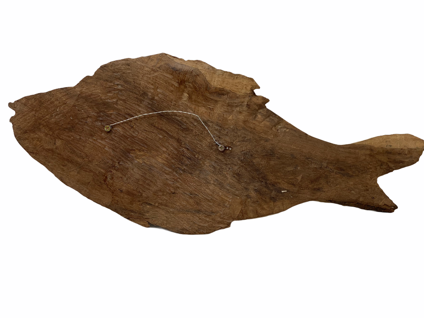 Driftwood Hand Carved Fish - XL