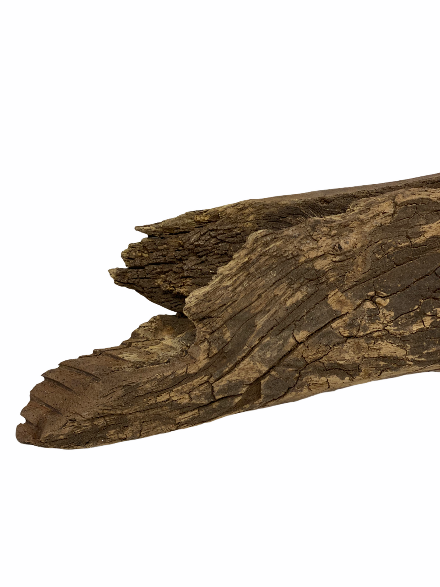 Driftwood Hand Carved Fish - Large