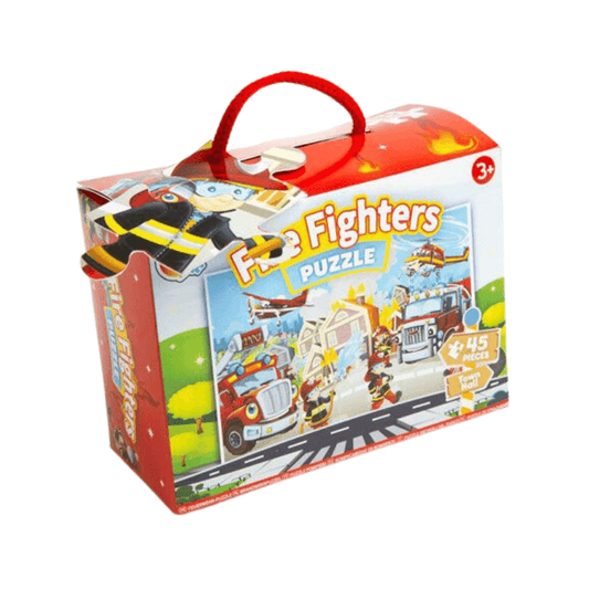 Wholesale Fire Fighters Jigsaw Puzzle - (Case of 12)