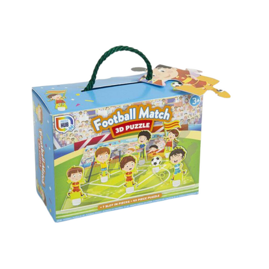 Wholesale 3D Football Jigsaw Puzzle - (Case of 12)