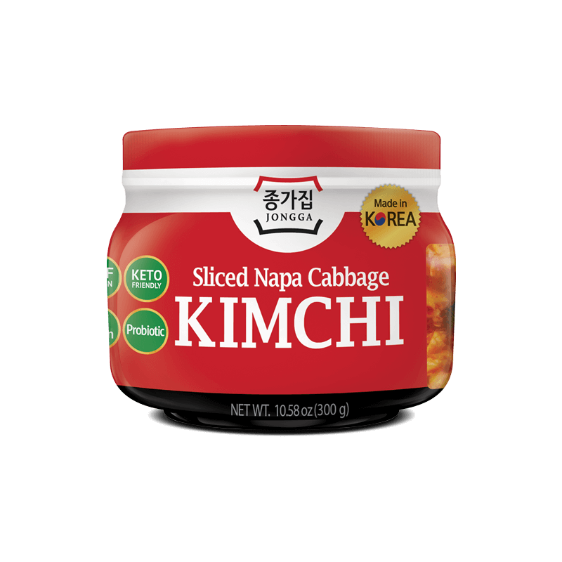 JONGGA VEGAN Sliced Napa Cabbage Kimchi 300g