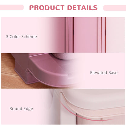 Kids Three-Tier Storage Unit  Pink