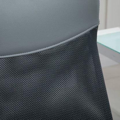 Ergonomic Office Chair Mesh Chair with Adjustable Height Tilt Function Black