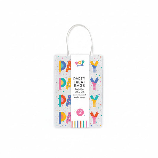 Party paper treat bags 10 pack