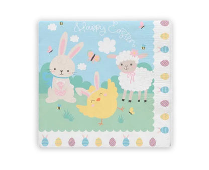 Easter 3 ply napkins 20 pack