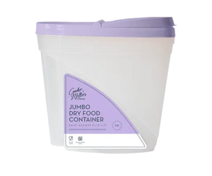 Pastel jumbo dry food container