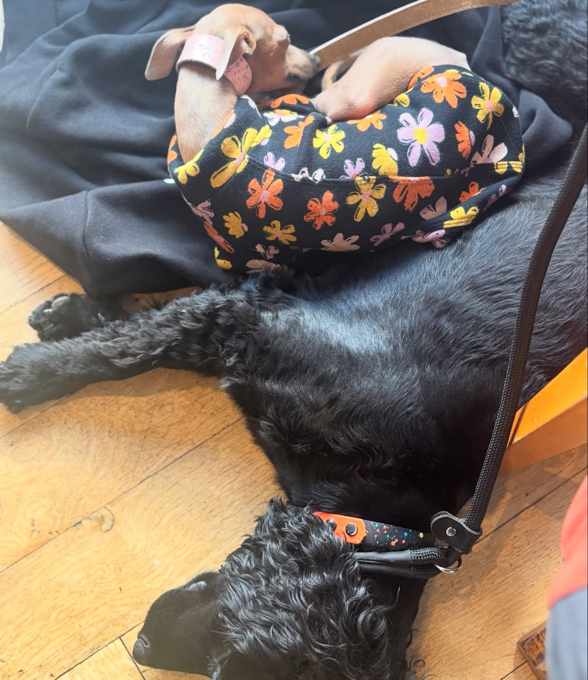 Fleece Lined Sweatshirt Jumper - Flower Power