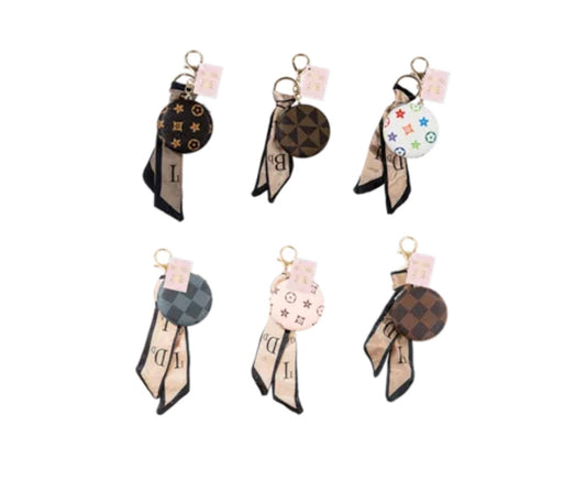 Luxury mirror keyring