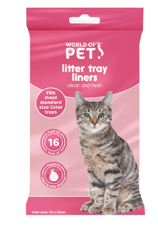 Cat litter liners 16 pack