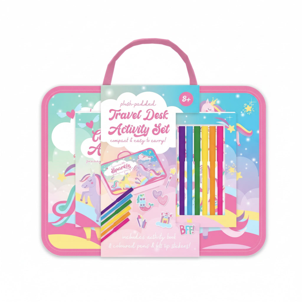 Travel desk activity set - girls