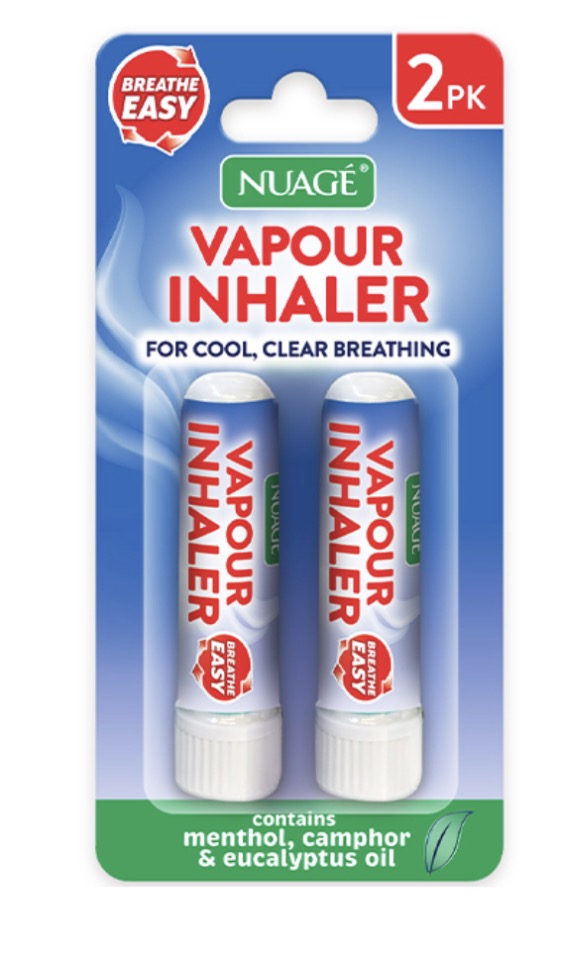 Vapour inhaler 2 pack