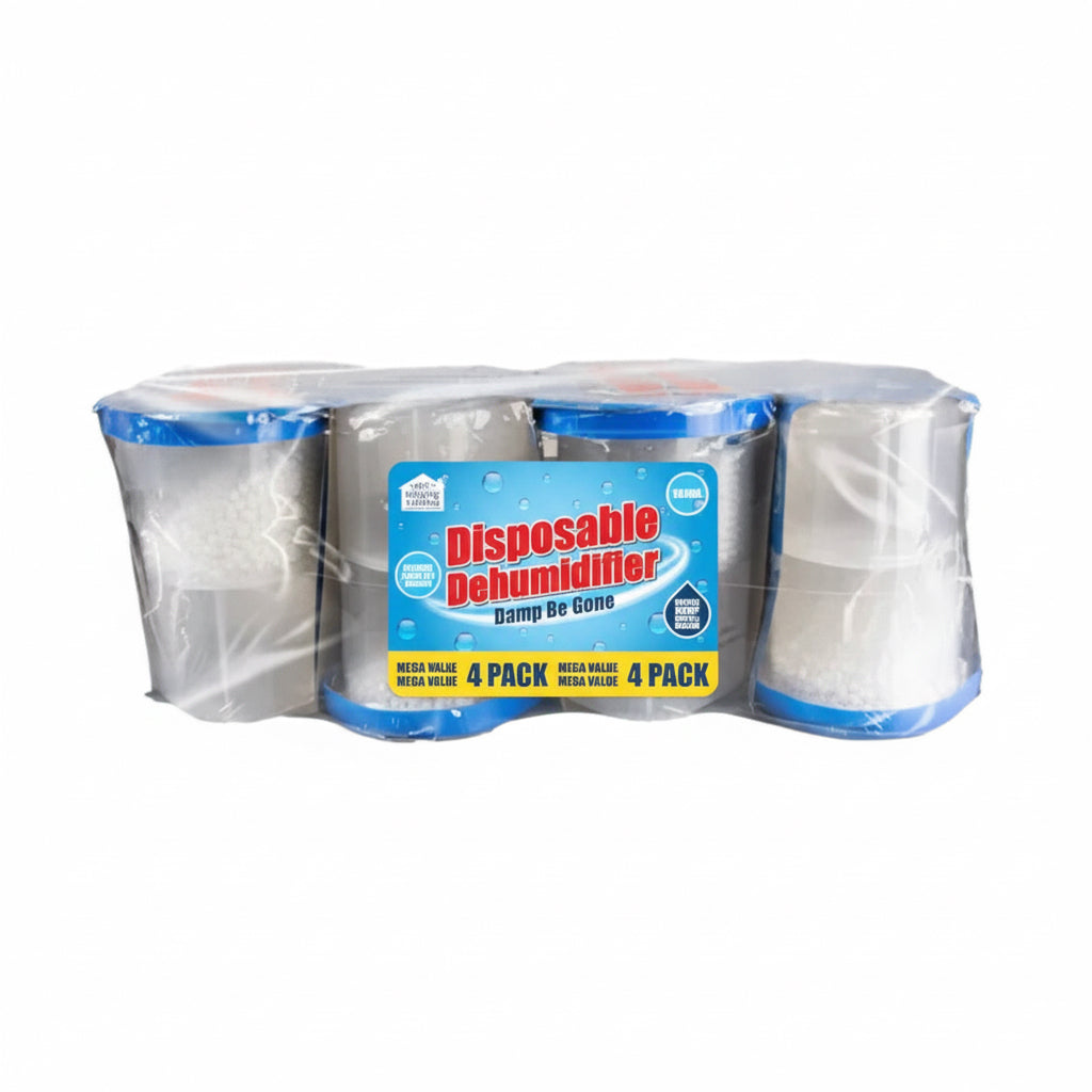 Disposable dehumidifiers 4 pack - unscented