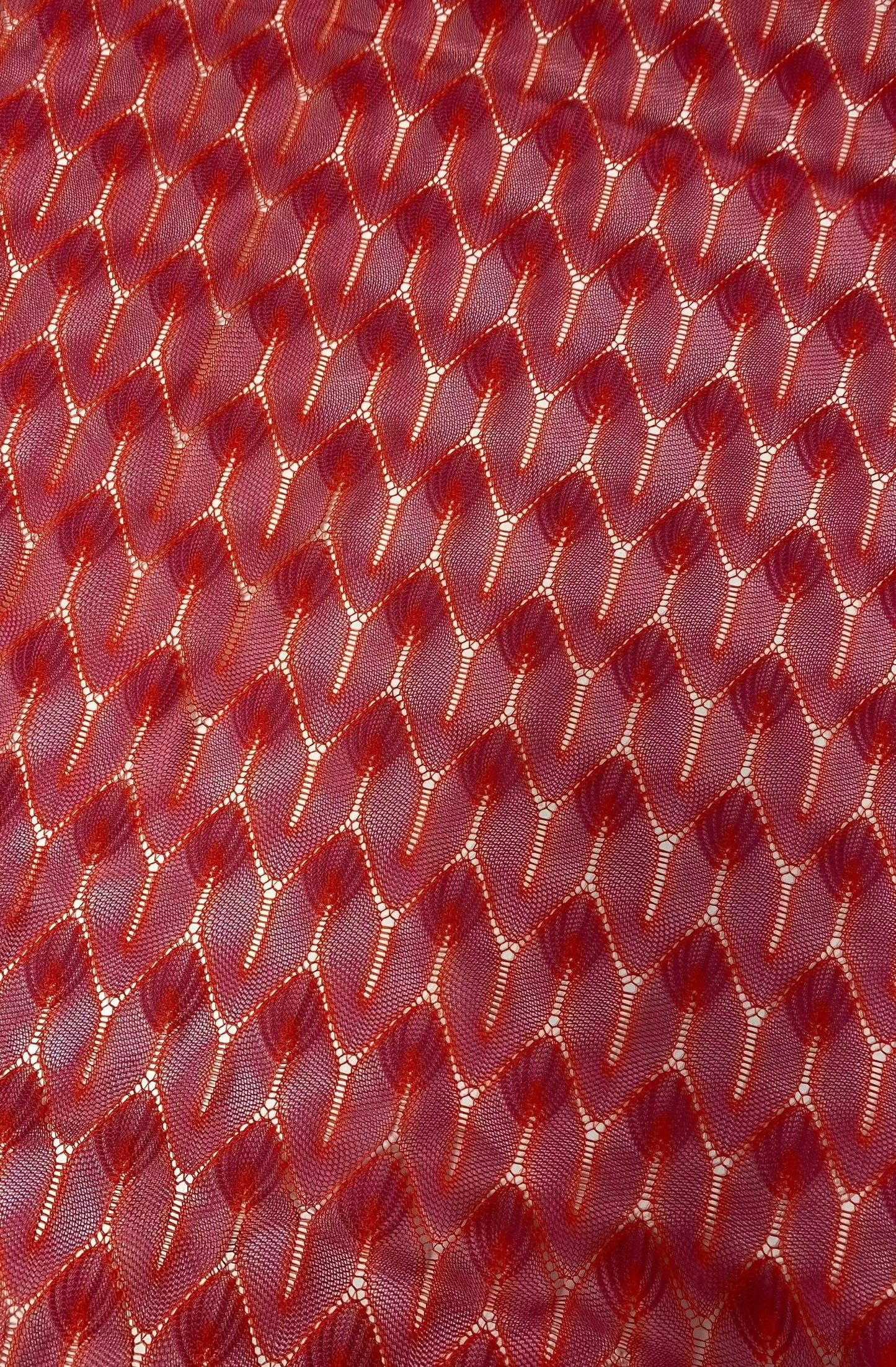 Zigzag Knit Jersey Fabric - Soft Stretchy Material for Apparel and Crafts