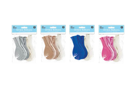 Metallic ombre balloon 12 pack