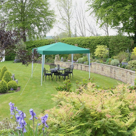 Garden Gazebo by Wensum with a 3 x 3M Green Canopy