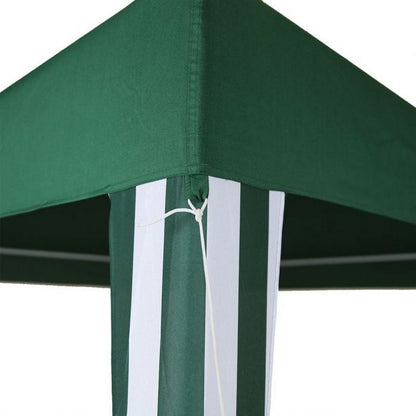 Garden Gazebo by Wensum with a 3 x 3M Green Canopy