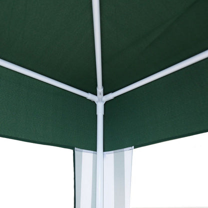 Garden Gazebo by Wensum with a 3 x 3M Green Canopy