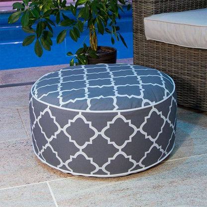 Wensum Inflatable Foot Stool Grey