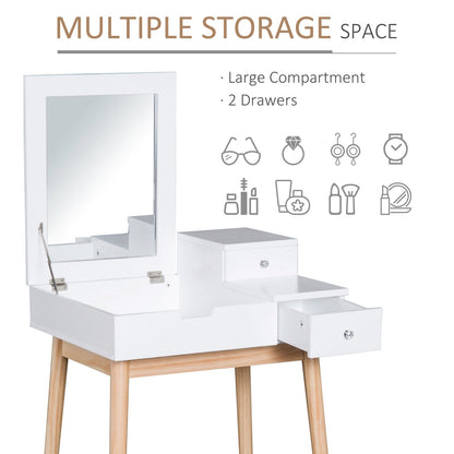 Medium-density fibreboard dresssing table
