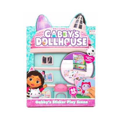 Wholesale Gabby's Dollhouse Sticker Play Scene - (Case of 12)