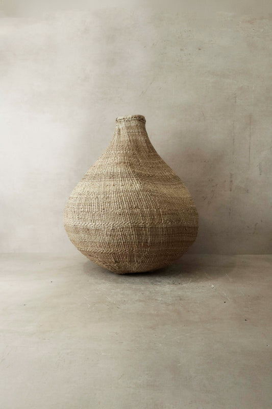 Garlic Gourd woven basket - Zimbabwe - 53.1
