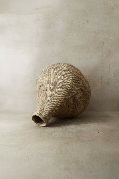Garlic Gourd woven basket - Zimbabwe - 53.1