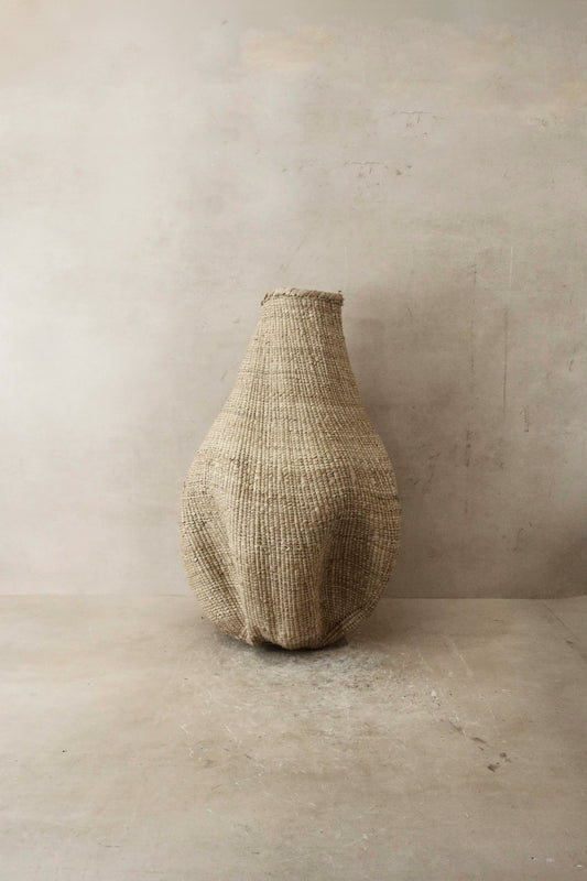 Garlic Gourd woven basket - Zimbabwe - 56.3