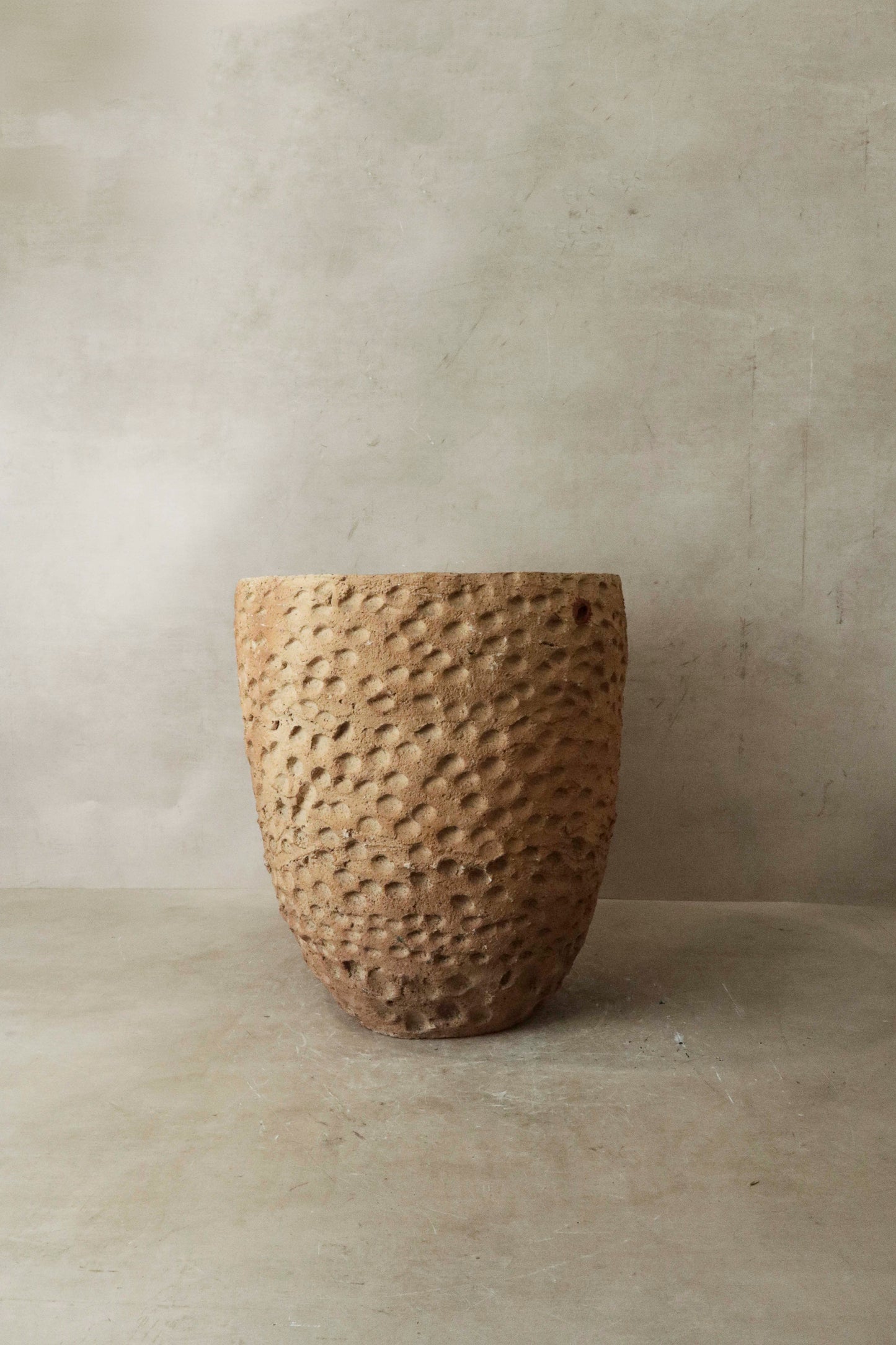 Textured Gwayi Clay Pot - Zimbabwe - 30.1