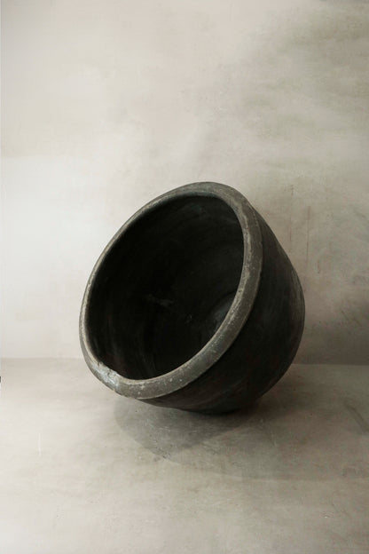 Big Old Grey Asian Pots- L003