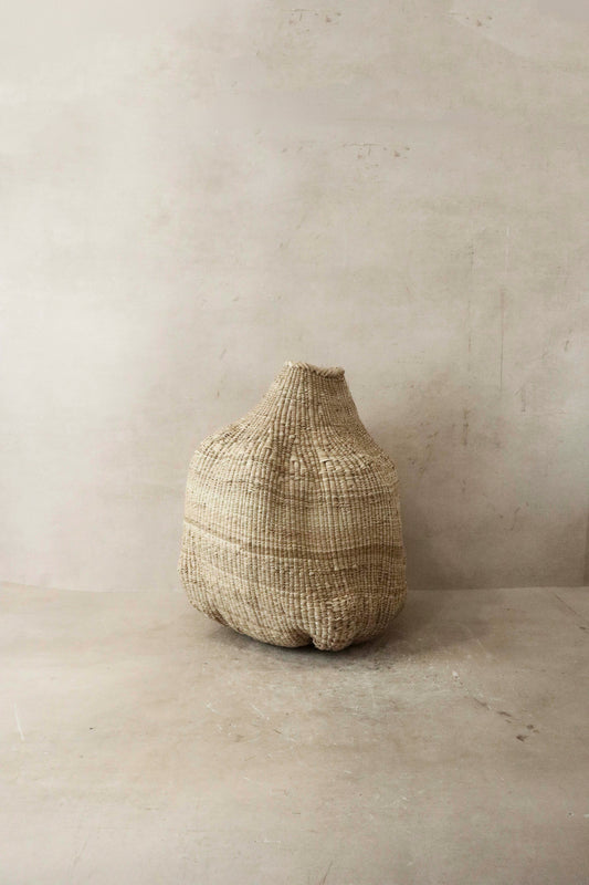 Garlic Gourd woven basket - Zimbabwe - 54.3
