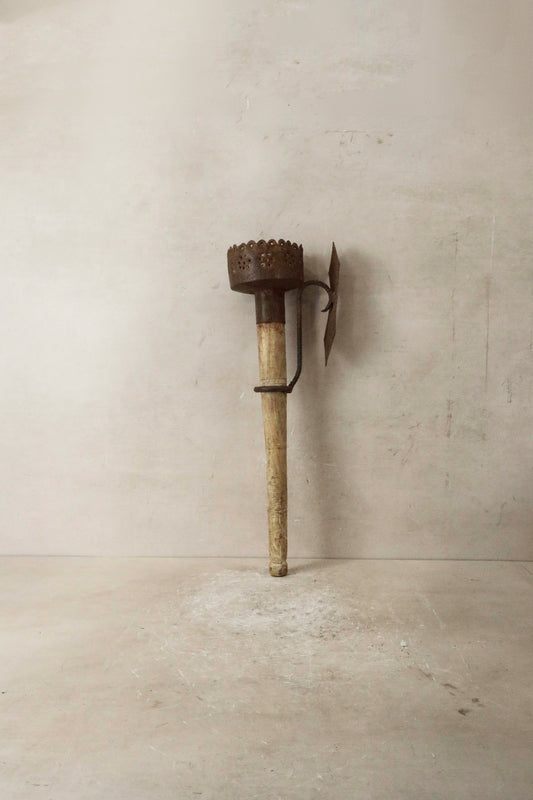 Vintage Teak Wall Torch - 151.1