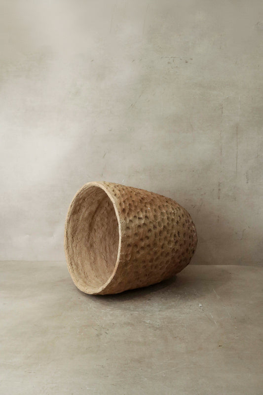 Textured Gwayi Clay Pot - Zimbabwe - 30.1