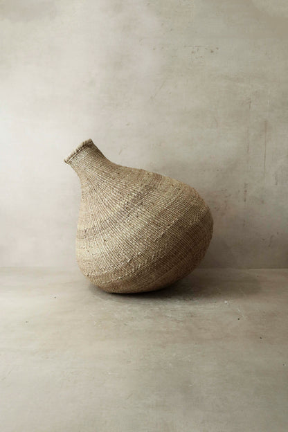 Garlic Gourd woven basket - Zimbabwe - 53.1