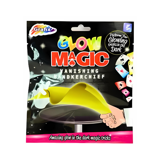 Wholesale Glow In The Dark Magic Vanishing Handkerchief - (Case of 12)