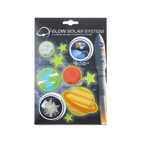 Wholesale NASA Glow In The Dark Planets And Stars - (Case of 12)