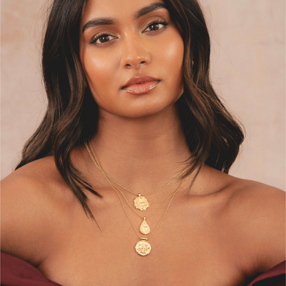 Goddess Kali Necklace (Gold)